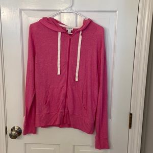 Super soft J Crew zip up hoodie